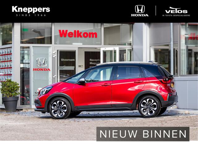 Honda JAZZ 1.5 e:HEV Crosstar BI-TONE Navigatie, Parkeersensoren V+A, Apple/Android , All-in Rijklaarprijs