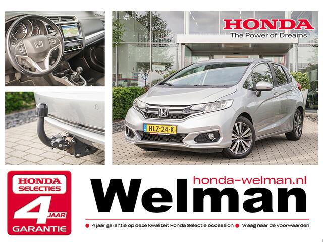 Honda JAZZ 1.3i V-TEC ELEGANCE - NAVIGATIE - TREKHAAK - ALL WEATHERS