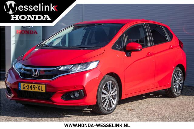Honda JAZZ 1.3 i-VTEC Elegance Automaat All-in rijklaarprijs | Dealerond. | Nav | Stoelverw. | Cruise