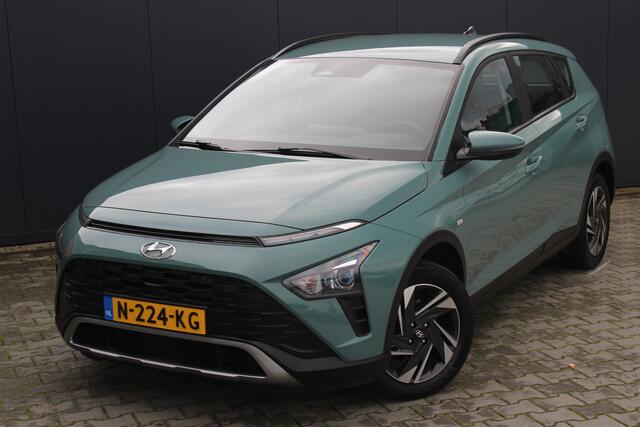 Hyundai Bayon 1.0 T-GDI Comfort Smart | Incl. 12 maanden garantie | Cruise control | Achteruitrijcamera | Parkeersensoren | Lichtmetalen velgen | Navigatie | Airco | Bluetooth | Apple Carplay/Andorid Auto | Rijstrooksensor