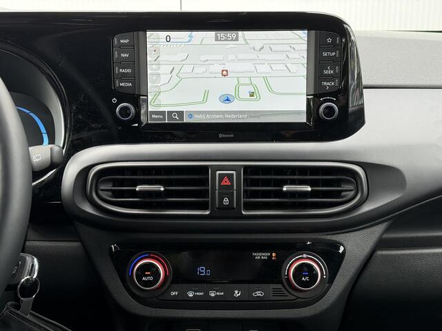 Hyundai I 10 1.0 T-GDI N Line 5-zits / 90 PK / Navigatie / Achteruitrijcamera / Climate & Cruise Control / Zwart Dakhemel / Stoel- & Stuurverwarming / Elek. Ramen Voor + Achter /