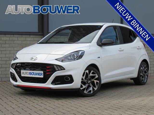 Hyundai I 10 1.0 T-GDI 100 PK N Line 1e eigen | dealer onderh | navi | camera | stoel + stuur verw