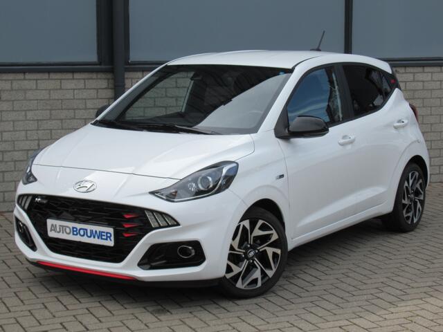 Hyundai I 10 1.0 T-GDI 100 PK N Line 1e eigen | dealer onderh | navi | camera | stoel + stuur verw