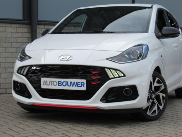 Hyundai I 10 1.0 T-GDI 100 PK N Line 1e eigen | dealer onderh | navi | camera | stoel + stuur verw