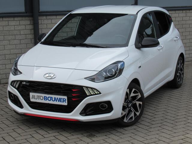 Hyundai I 10 1.0 T-GDI 100 PK N Line 1e eigen | dealer onderh | navi | camera | stoel + stuur verw