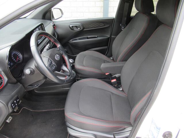 Hyundai I 10 1.0 T-GDI 100 PK N Line 1e eigen | dealer onderh | navi | camera | stoel + stuur verw