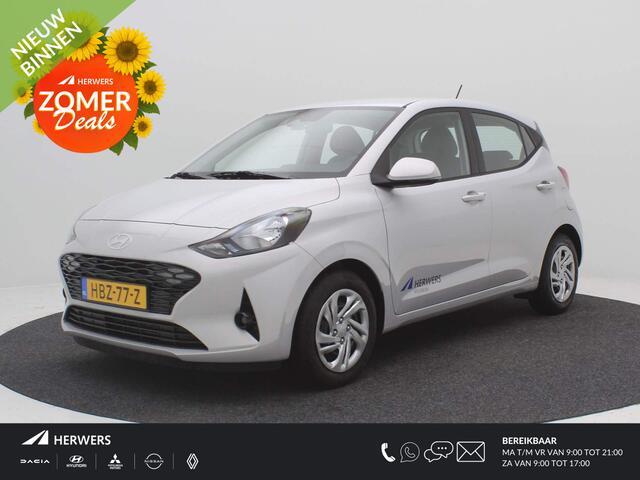 Hyundai I 10 1.0 Comfort Smart / Navigatie / Cruise Control / Airco / LED dagrijverlichting / Achteruitrijcamera / Parkeersensoren achter / Fabrieksgarantie t/m 25-01-2030 /