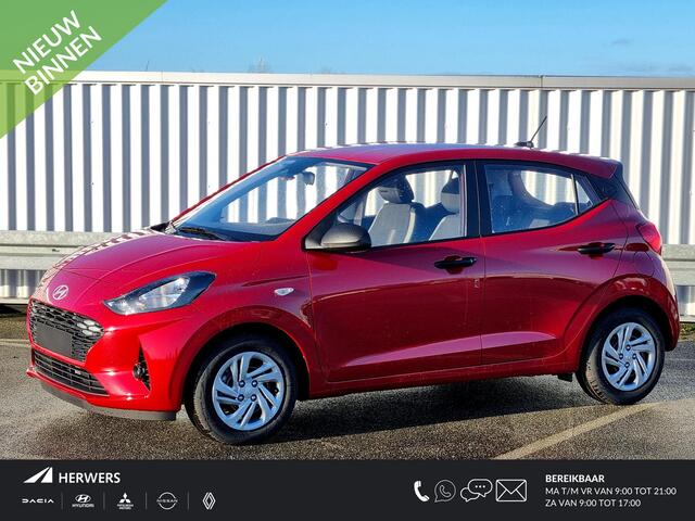 Hyundai I 10 1.0 Comfort / Prijs is rijklaar en incl. 800 euro korting / Navigatie / Airco / Cruise Control / Uit voorraad leverbaar /