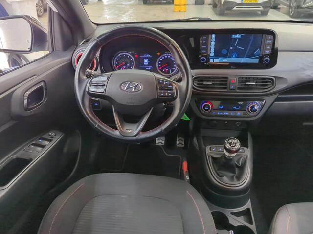 Hyundai I 10 1.0 T-GDI N Line 5-zits 1e Eigenaar | Dealer Onderh | NL-Auto | BTW | Camera | Navi | Winterpack | Carplay | PDC | Full Led | Start/Stop | Hill-Hold