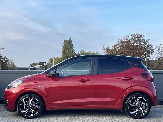 Hyundai I 10 1.0 T-GDI 100PK N Line 5-zits | Navigatie | Achteruitrijcamera | N-Line Pack | Contrasterende dakkleur | Apple Carplay & Android auto |