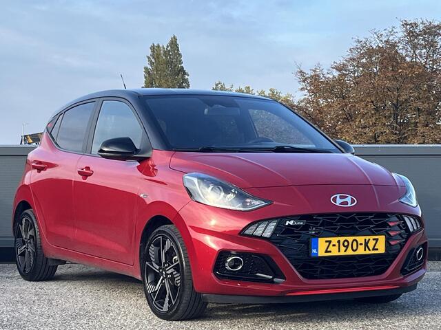 Hyundai I 10 1.0 T-GDI 100PK N Line 5-zits | Navigatie | Achteruitrijcamera | N-Line Pack | Contrasterende dakkleur | Apple Carplay & Android auto |