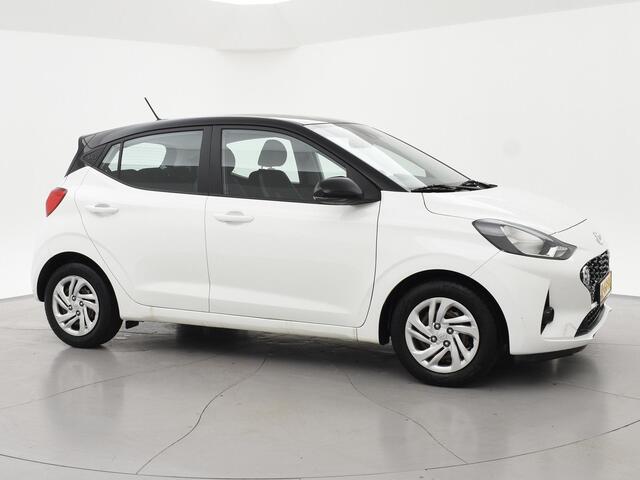 Hyundai I 10 1.0 AUTOMAAT COMFORT 5-ZITS + APPLE CARPLAY | DAB+ | CRUISE CONTROL | TWO-TONE WIT/ZWART