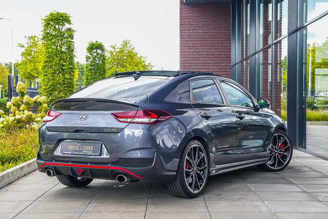 Hyundai I 30 N2 Performance Fastback 2.0 275pk T-GDI |dealer onderhouden|panoramadak|memory|Apple Carplay|parkeercamera|stoelverwarming|clima control|cruise control|19" lichtmetalen velgen|