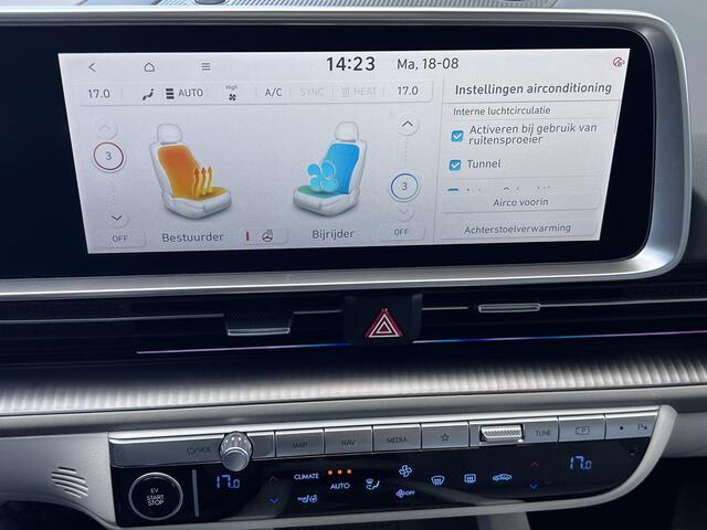 Hyundai IONIQ 6 Lounge 77.4 kWh Automaat / Origineel NL Auto / WLTP bereik 545 km / Stoelventilatie / Stuur-, stoel- & achterbankverwarming / Cam 360° / Navi / HUD / 20" LM wielen /