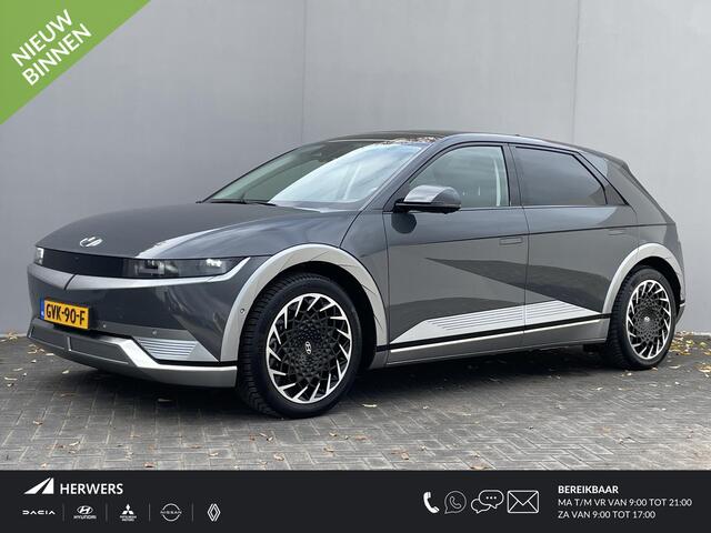 Hyundai IONIQ 5 Lounge AWD 77,4 kWh Automaat / Nederlandse auto / Unieke KM-stand / Apple Carplay/Android auto / Panoramadak / Head up Display / BOSE Audio / Achteruitrijcamera / Elektische achterklep