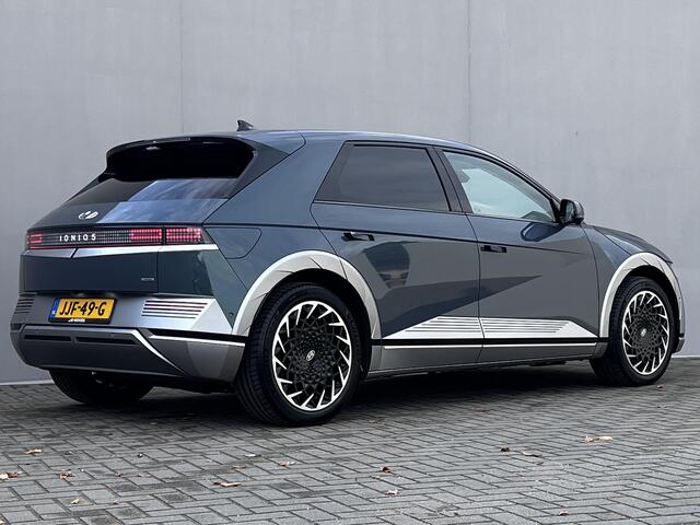 Hyundai IONIQ 5 Lounge AWD 73kWh 306pk Automaat / Dealer onderhouden / SoH accu 100% / Range 430km / 1.600 kg afneembare trekhaak / Elektrische stoelen en klep / Stoelventilatie / Stuur-, stoel- en achterbankverwarming /