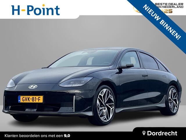 Hyundai IONIQ 6 Lounge 77.4 kWh | Lederen bekleding elektrisch verstelbaar| Warmtepomp | Bose speakers | Adaptieve cruisecontrol | World car of the year 2023 |