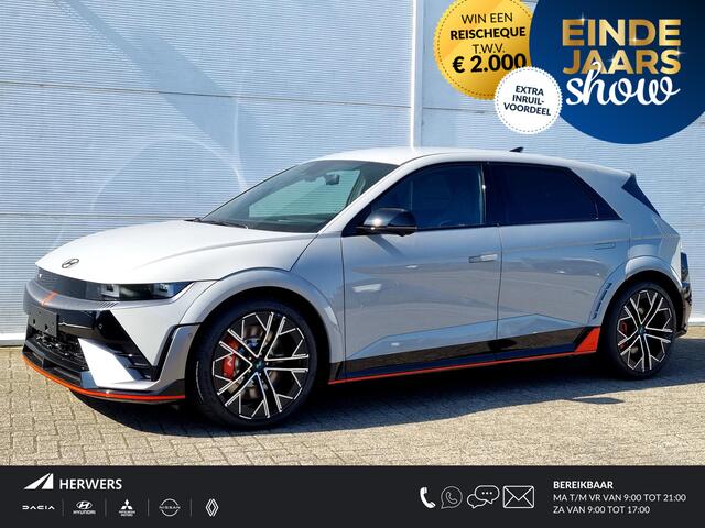 Hyundai IONIQ 5 N AWD 84 kWh / Incl. 1500,- korting / Rijklaarprijs / Direct Leverbaar