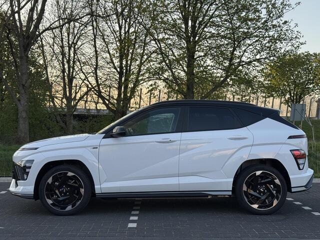 Hyundai Kona Electric N Line Edition 65.4 kWh |¤3200 KORTING|CAMERA|NAVIGATIE|STOEL/STUURVERWARMING|