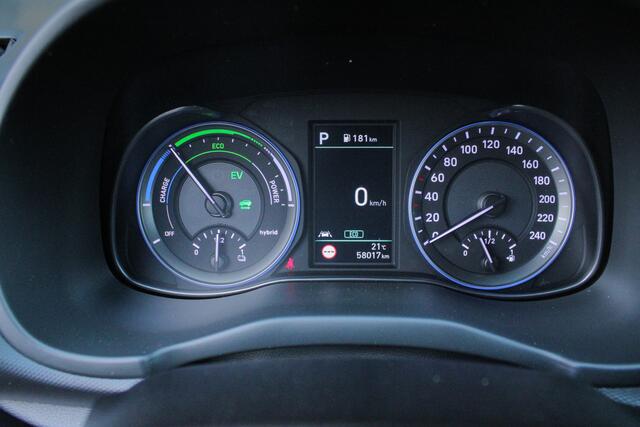 Hyundai Kona 1.6 GDI HEV Premium |dealer onderhouden|vol leder|keyless|HUD|