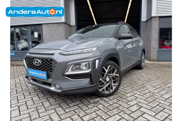 Hyundai Kona 1.6 GDI HEV Premium |dealer onderhouden|leder|18"|