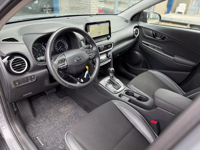 Hyundai Kona 1.6 GDI HEV Premium |dealer onderhouden|leder|18"|
