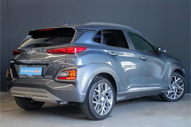Hyundai Kona 1.6 GDI HEV Premium |schuifdak|dealer onderhouden|vol leder|keyless|HUD|