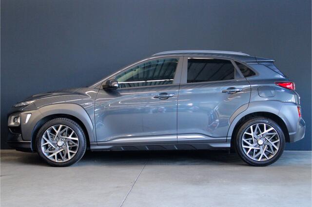 Hyundai Kona 1.6 GDI HEV Premium |schuifdak|dealer onderhouden|vol leder|keyless|HUD|