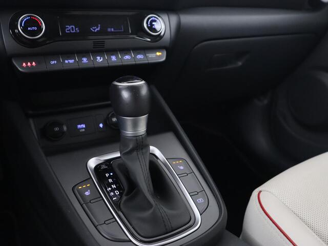 Hyundai Kona 1.6 GDI HEV Premium | Leder | Head-Up | Stoel & stuurverwarming | Adaptive cruise | Camera | Carplay | Keyless | Navigatie | Keyless | Full LED