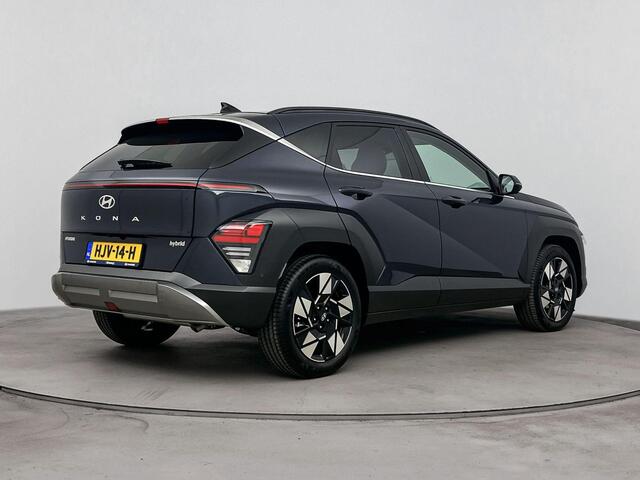 Hyundai Kona 1.6 GDI HEV Premium Sky | Apple carplay & Android auto | Leder | Schuifdak | Elektr. achterklep | Keyless | Navigatie