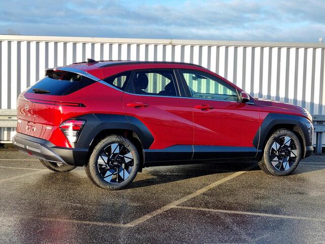 Hyundai Kona 1.6 GDI HEV Comfort Smart / ¤ 2000,- Voordeel Op Nieuwprijs / Rijklaarprijs / Direct Leverbaar / Navigatie / 18" LMV / Adaptieve Cruise Control / Parkeersensoren voor en achter /