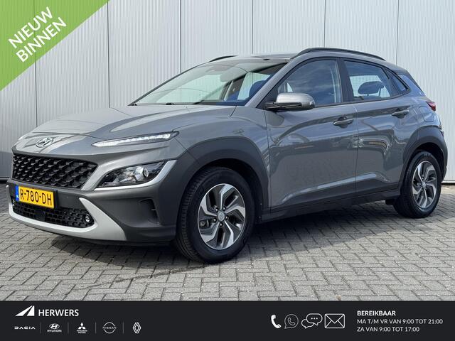 Hyundai Kona 1.6 GDI HEV Comfort Smart Dealer onderhouden / Navigatie / Apple Carplay of Android / Camera met parkeersensoren achter /