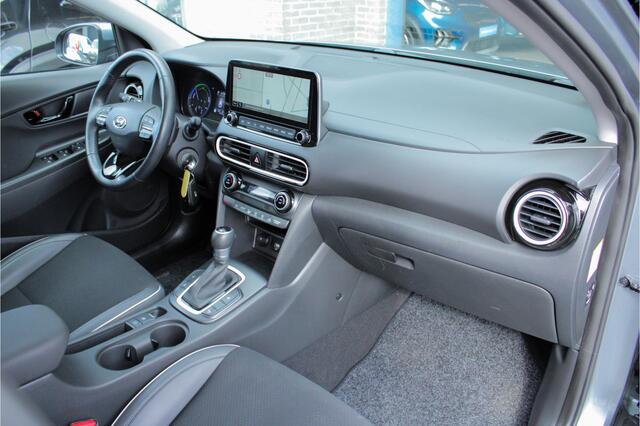 Hyundai Kona 1.6 GDI HEV Premium |trekhaak|dealer onderhouden|stoelverwarming|navigatie|parkeersensoren|