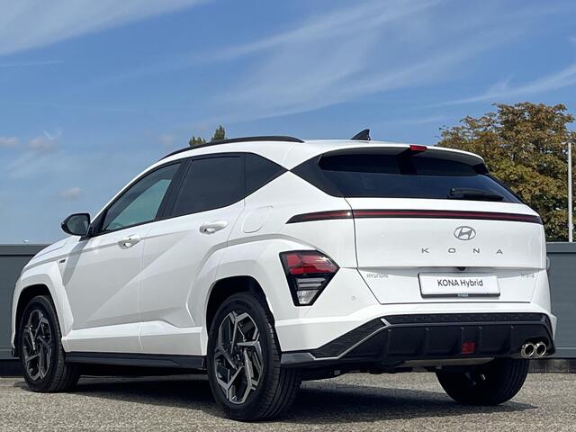 Hyundai Kona 1.6 GDI HEV Automaat N Line Edition * | Navi & Carplay/Android | 18'' Bi-color Lmv | Achteruitrijcamera | Adaptieve cruisecontrol |