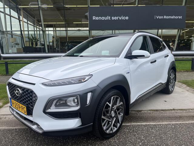 Hyundai Kona 1.6 GDI HEV Premium / Automaat / Trekhaak / Stoelverw. + verkoeling / Apple Carplay - Android Auto / Keyless / Camera / 18'' LMV /