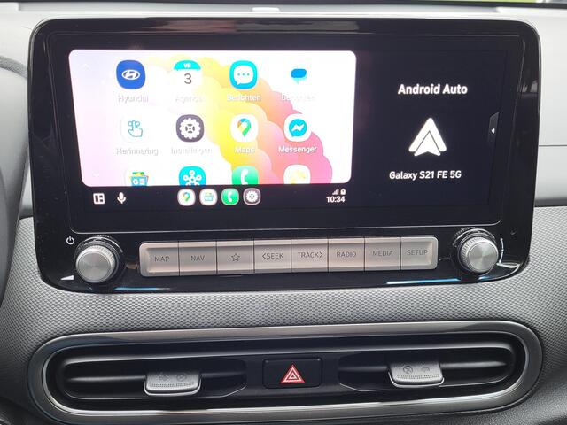 Hyundai Kona EV Fashion 64 kWh / 3 fase Laden / CCS laden / Dealer onderhouden / Krell Audio / Camera / Navigatie / Stuur-, en voorstoelverwarming / Android Auto / Apple Carplay / Headup Display