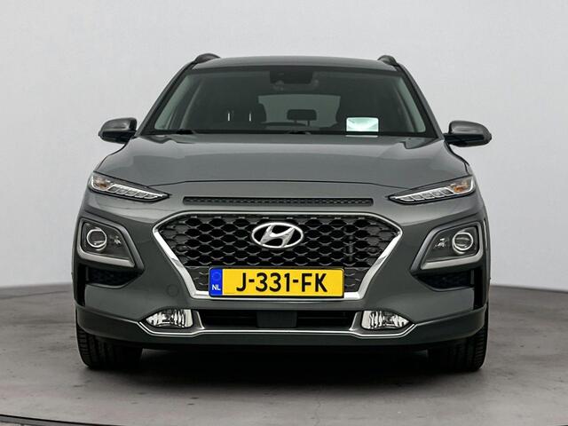 Hyundai Kona 1.6 GDI HEV Premium | Elektrische stoelen | Trekhaak | Vol Leder | Stoelverwarming | Stoelverkoeling | Stuurwiel verwarming | Apple carplay & Android auto