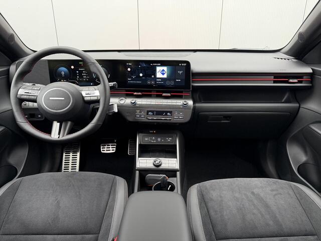 Hyundai Kona 1.6 GDI HEV N Line / Modeljaar 2026 / 2000 Korting / Stoelverkoeling / Stuurverwarming / Stoelverwarming Voor + Achter / Snel Leverbaar! /