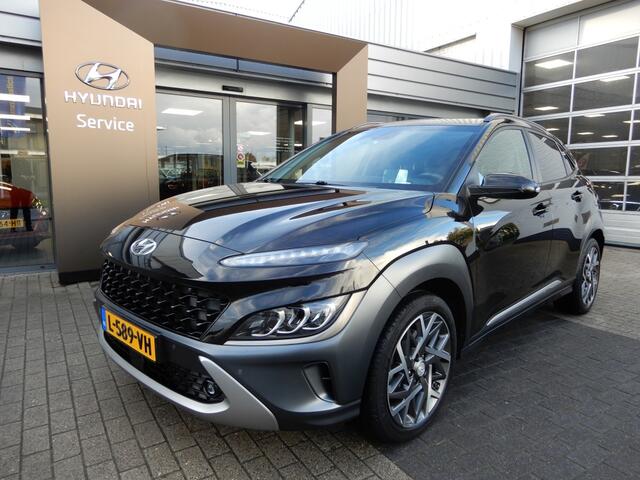 Hyundai Kona 1.6 GDI HEV Premium | Leder | Navigatie | Stoel verwarming | Com