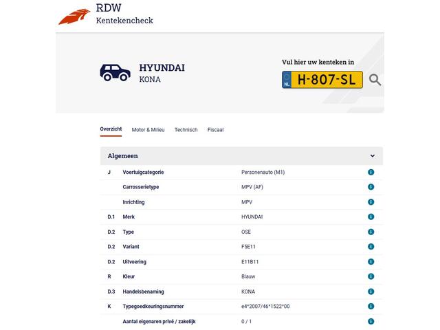 Hyundai Kona EV Premium 64 kWh 3-Fase 1e-Eig. & Keurig-Onderh. BOVAG-Garantie. NL-Auto..