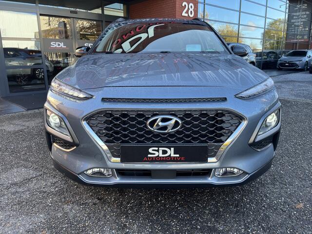 Hyundai Kona 1.6 GDI HEV Premium // DODEHOEK // HEAD-UP DISPLAY // KEYLESS // LEDER // CAMERA+SENSOREN // LED // CLIMA // STUUR+STOELVERWARMING //