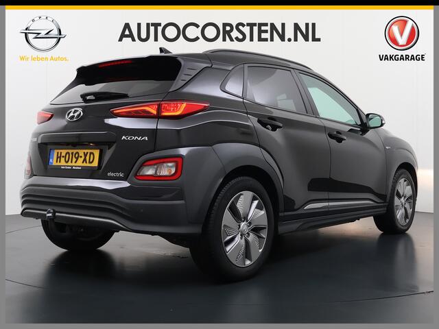 Hyundai Kona EV64kWh Trekhaak Adap. Cruise + Stop&go W-pomp Head Up Display Fashion Navi Ecc Pdc Apple Carplay Android Auto DAB Lane Assist Lmv Privacy Glas Keyless Rijstrooksensor 1e Eigenaar