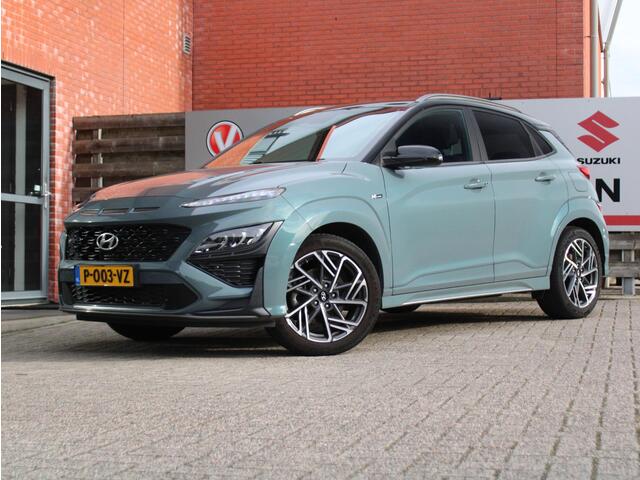 Hyundai Kona 1.0 T-GDI N Line Stoel Verwarming/Ventilatie, Navigatie, Achteruitrijcamera, Cruise Control, Dodehoek Detectie