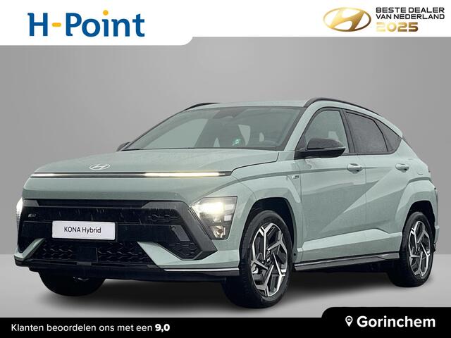 Hyundai Kona 1.6 GDI HEV N-Line Edition | N-Line exterieur & Pack N-Line interieur | 18'' Lichtmetalen velgen 2-tone | Direct leverbaar | Donker getint glas |