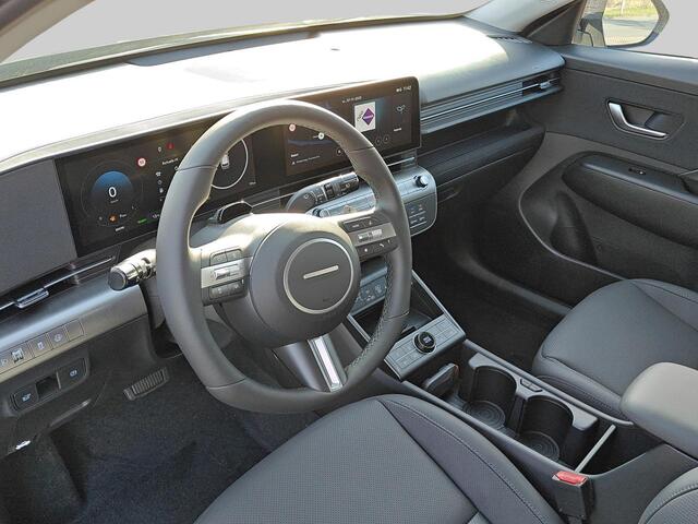 Hyundai Kona 1.6 GDI HEV Premium | Leder interieur | Navigatie | verwarmde en gekoelde stoelen