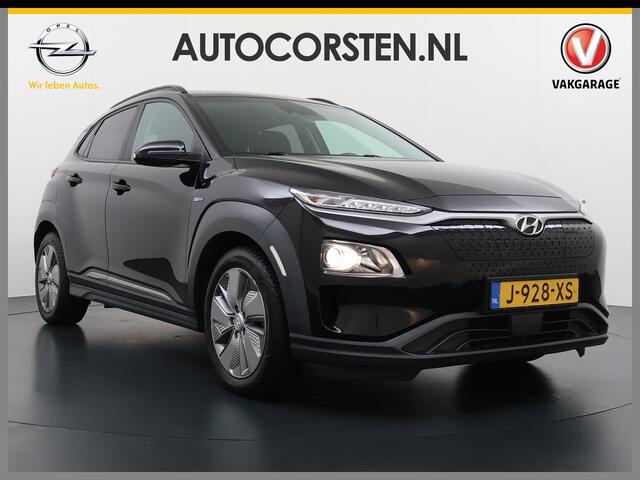 Hyundai Kona EV Fashion 64kWh SOH 100% Warmtepomp Head Up Display Adap.Cruise Navi Ecc Camera Apple Carplay Android Auto Pdc Lane Assist Dodehoekwaarschuwing Keyless Privacy Glas DAB FCA 1e Eigenaar Origineel Nederlandse Auto