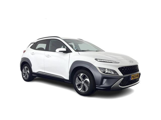 Hyundai Kona 1.6 GDI HEV FASHION (INCL-BTW) *AUT | NAVI-FULLMAP | DIGI-COCKPIT | FULL-LED | KEYLESS | CAMERA | HEAD-UP | SHIFT-PADDLES | DAB | COMFORT-SEATS | 16 "ALU*