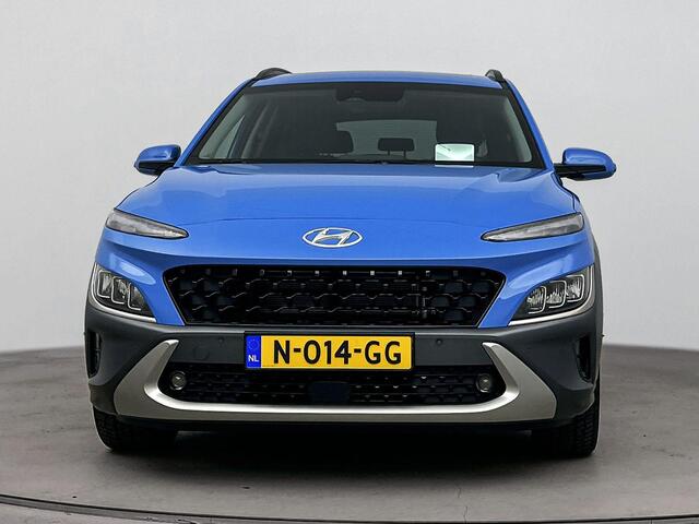 Hyundai Kona 1.6 GDI HEV Premium Sky | Schuif Kantel dak | Lederen Bekleding | Stoel & Stuur verwarming | Adaptive Cruise | Trekhaak 1350kg Geremd |
