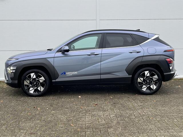 Hyundai Kona 1.6 GDI HEV Premium / Navigatie / Apple Carplay/Android Auto / Stoelen en stuurwiel verwarmd (Voor & achter) / Lederen bekleding /