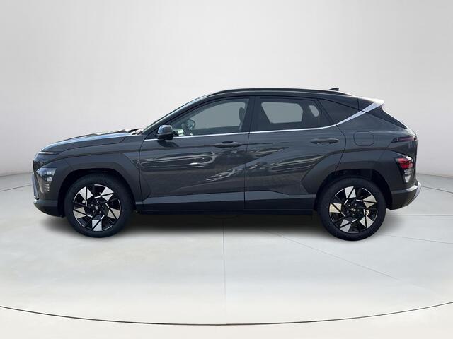 Hyundai Kona 1.6 GDI HEV Premium | 4.000,- korting! | Uit voorraad leverbaar! | Elektrische stoelen | Stoel/stuurverwarming | Stoelverkoeling | 2e zit-rij stoelverwarming | Lederen bekleding | 360* camera | Adaptive cruisecontrol | Active lane-keeping |